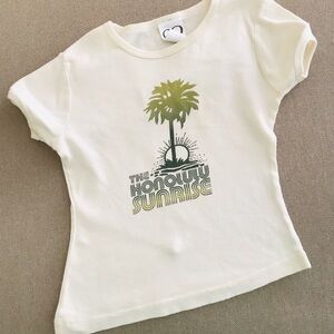 Girl Mania VINTAGE Y2K Honolulu HAWAII Tee Shirt TOP Size Small